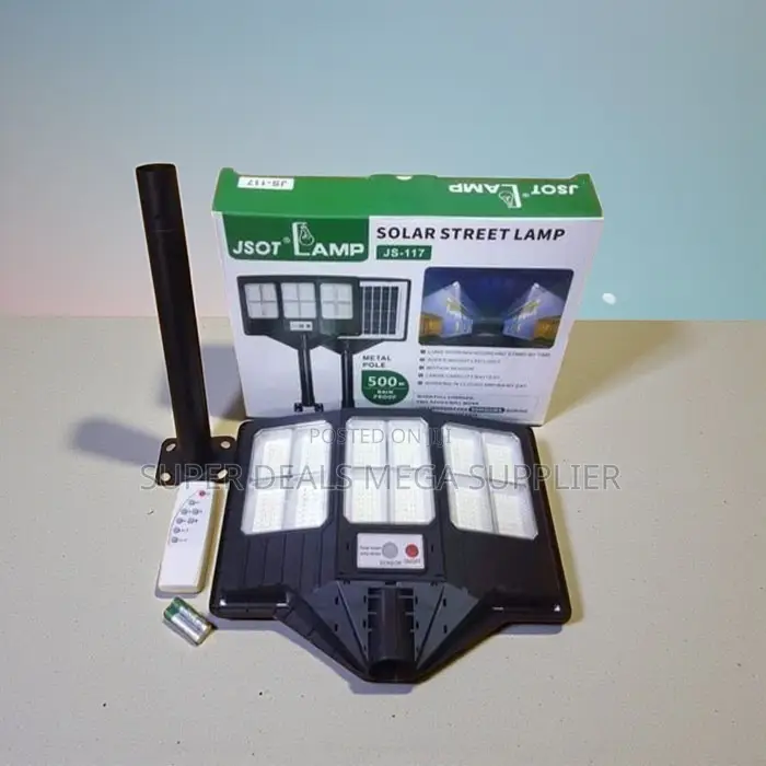 Motion Sensor Reliable Lighting 500w Watts Solar Street Light