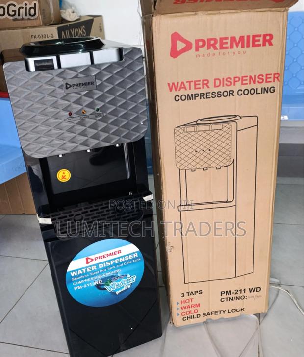 Pm-211 Premier Water Dispenser Compressor Cooling -Hot,Warm Cold - main view