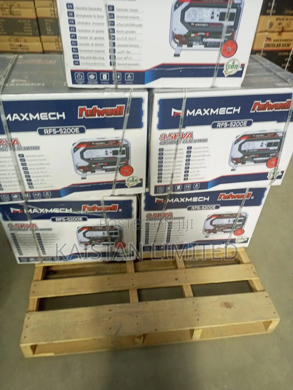 3.8 Kva/3.0kw Petrol Key Start 5200e Generators