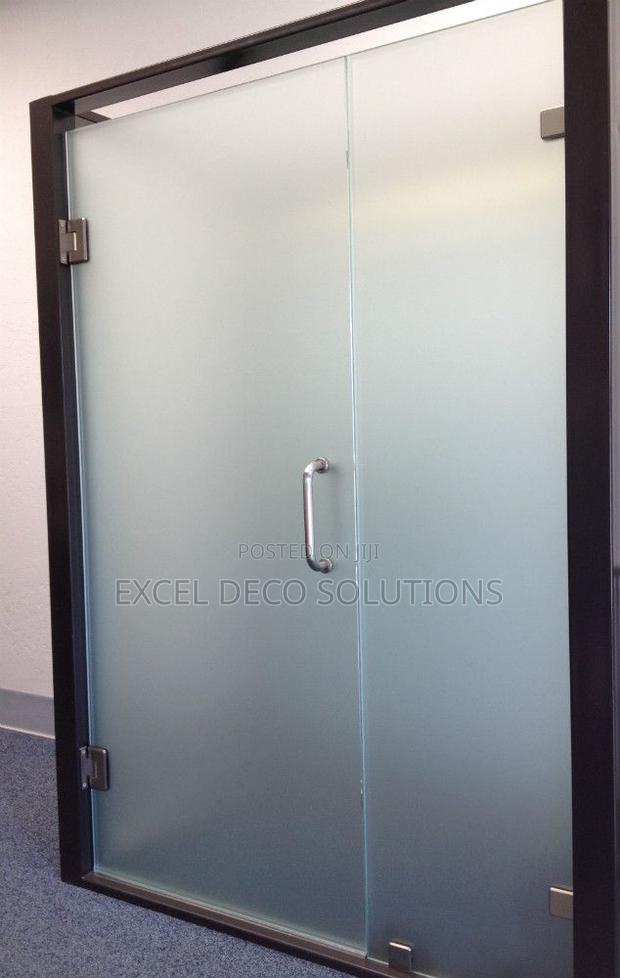 Office-Friendly Frosted Window Film