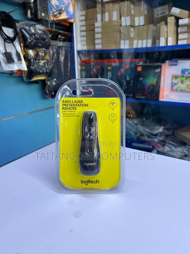 Logitech R400 Laser Presentation Remote Pointer. - main view