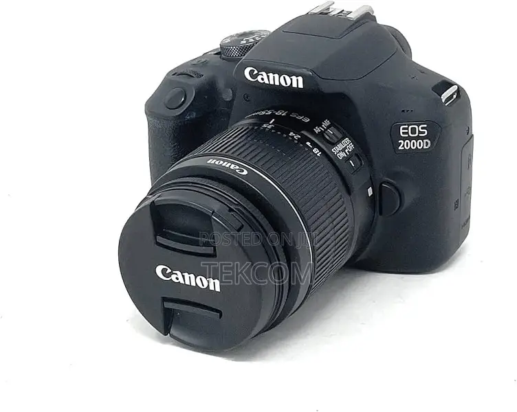 Canon Eos 2000d Dslr Camera With Ef-s 18-55mm F/3.5-5.6 Is Ii Lens