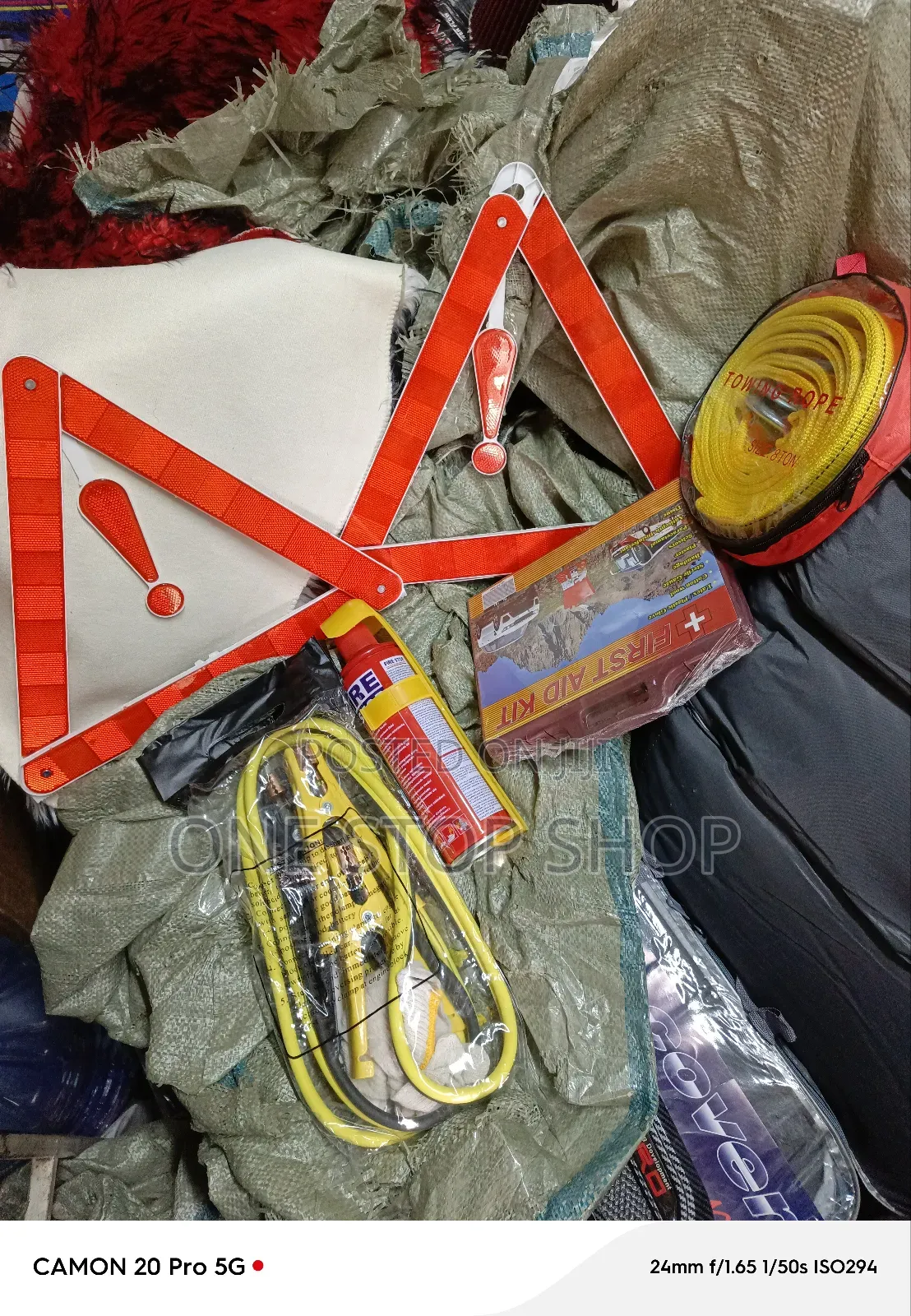 5in1 Executive Safety Kit With 8ton Nylon Tow Rope Cables