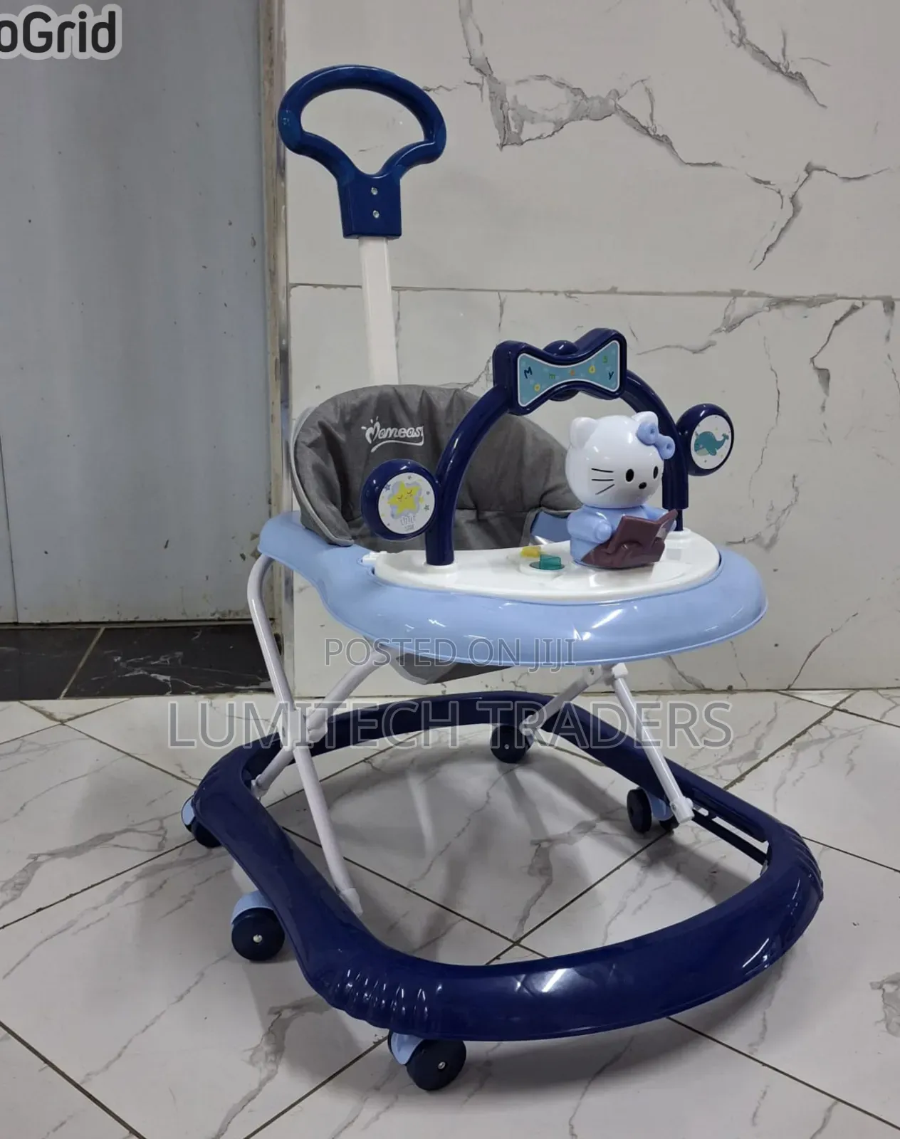 Walker With Melodies and Lights 
Has Adjustable Height