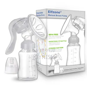 New White Manual Breast Pump
