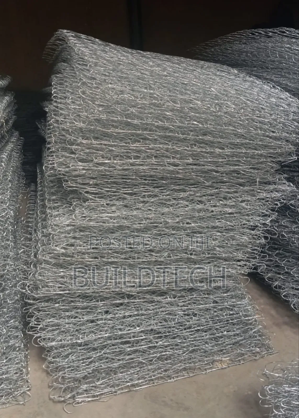 Reinforced Galvanized Gabions 2m×1m×1m