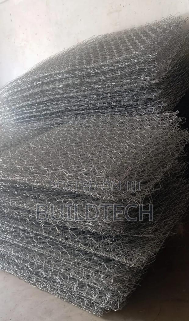Reinforced Galvanized Gabions 2m×1m×1m - thumbnail 2