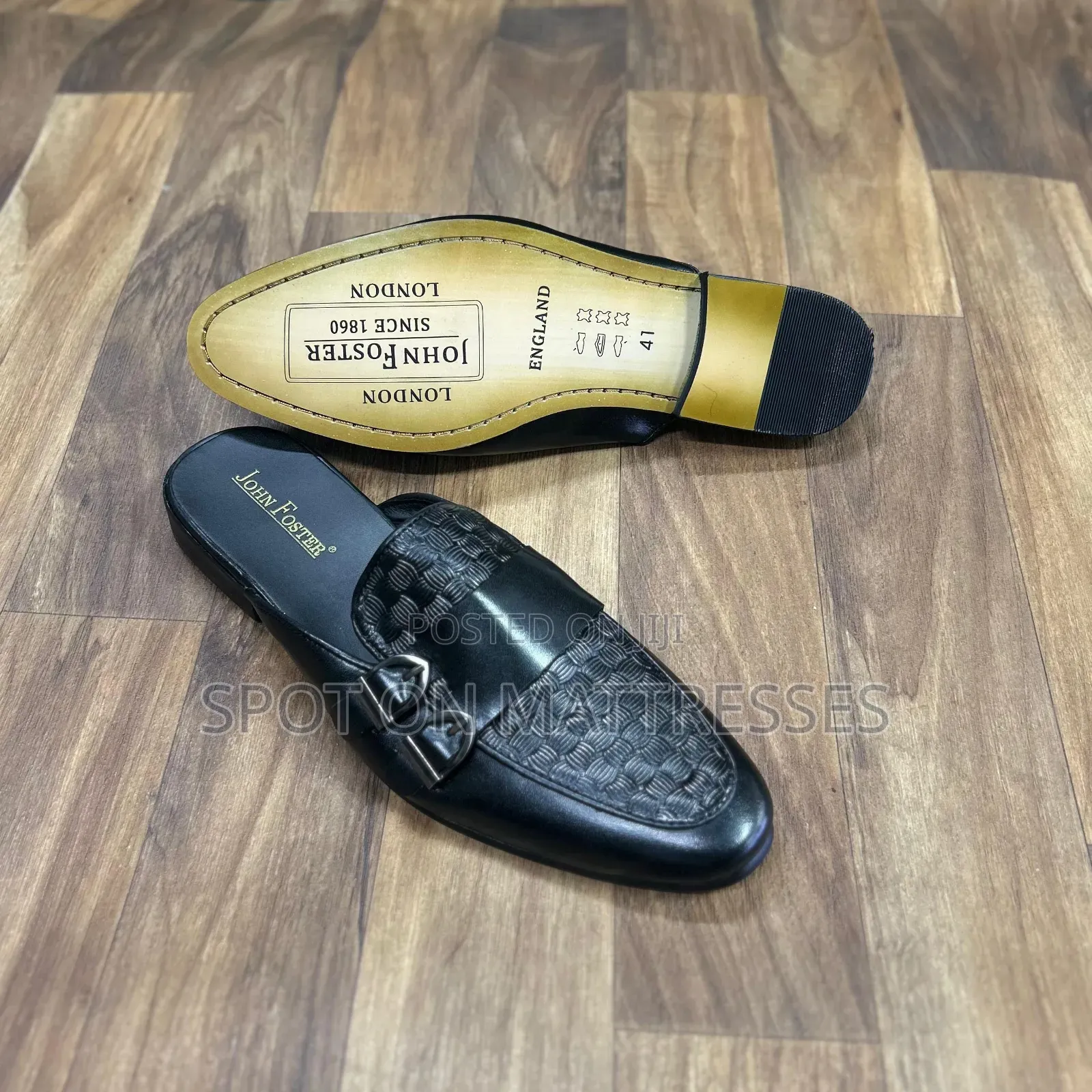Legit Half-shoes / Mules For Men - John Foster Brand + Free Delivery.