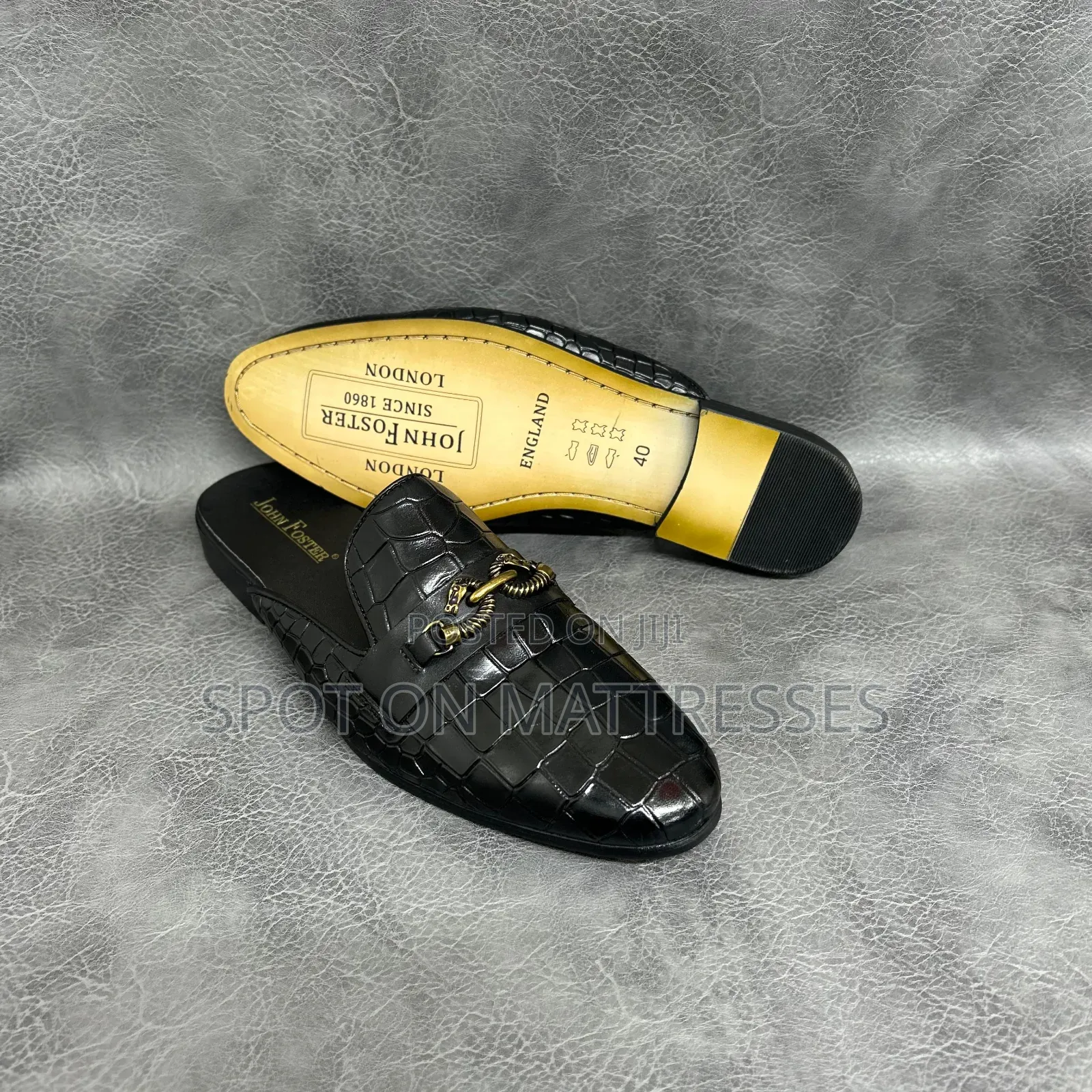 Legit Half-shoes / Mules For Men - John Foster Brand + Free Delivery.