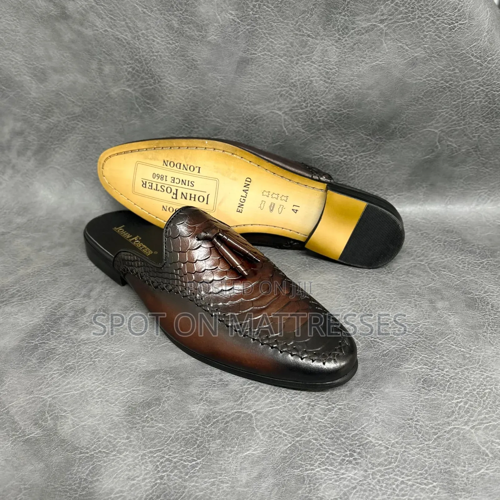 Legit Half-shoes / Mules For Men - John Foster Brand + Free Delivery.