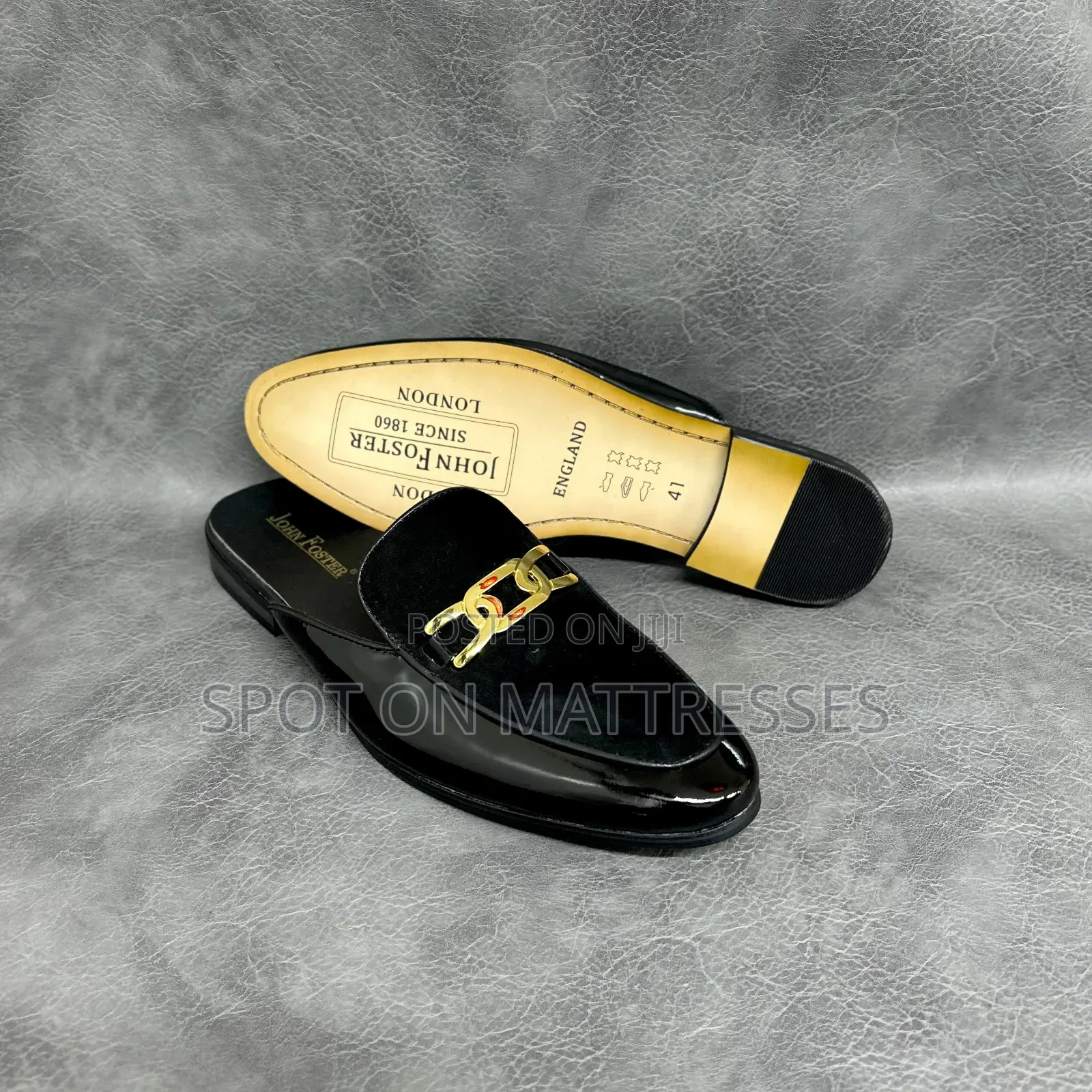 Legit Half-shoes / Mules For Men - John Foster Brand + Free Delivery.