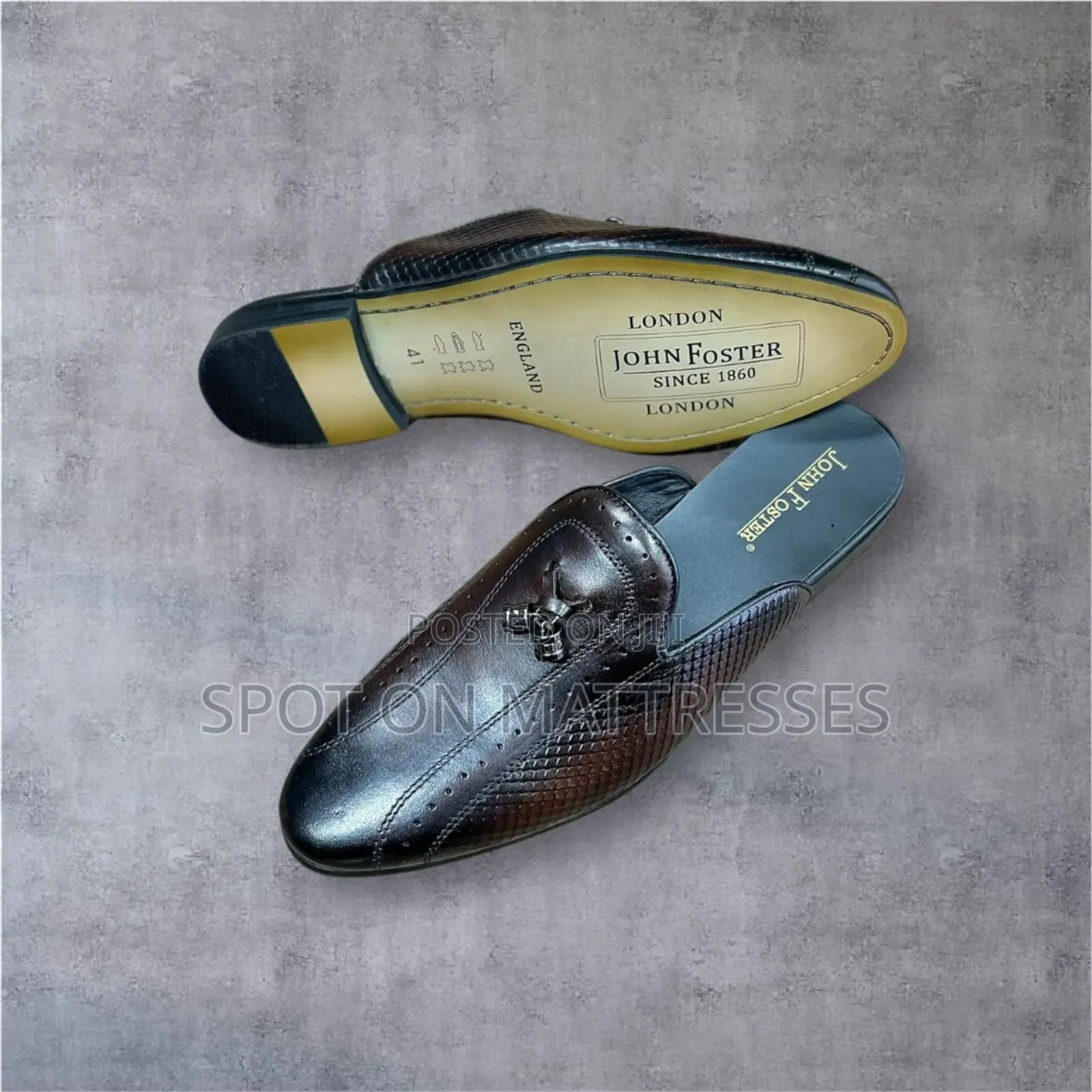 Legit Half-shoes / Mules For Men - John Foster Brand + Free Delivery.