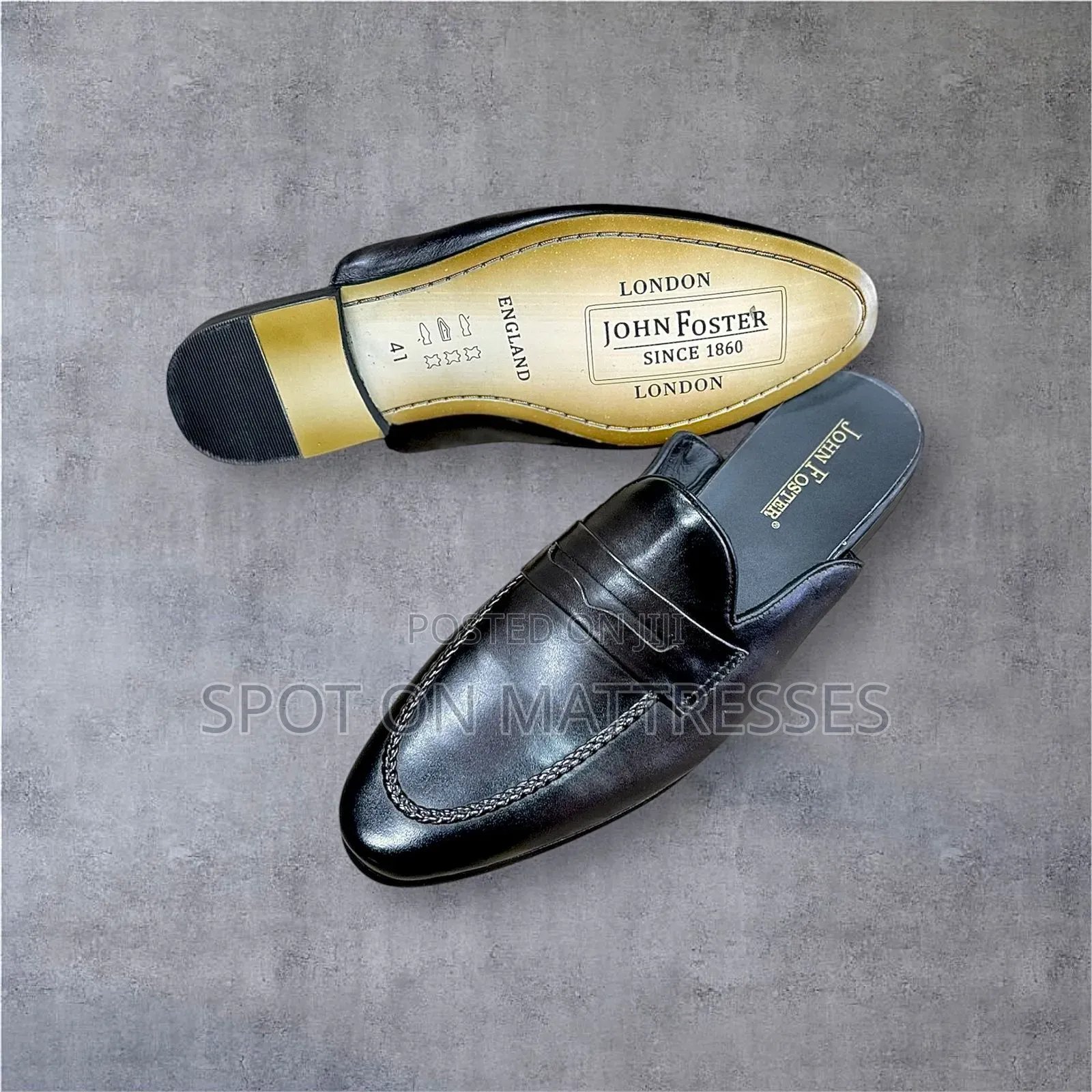 Legit Half-shoes / Mules For Men - John Foster Brand + Free Delivery.