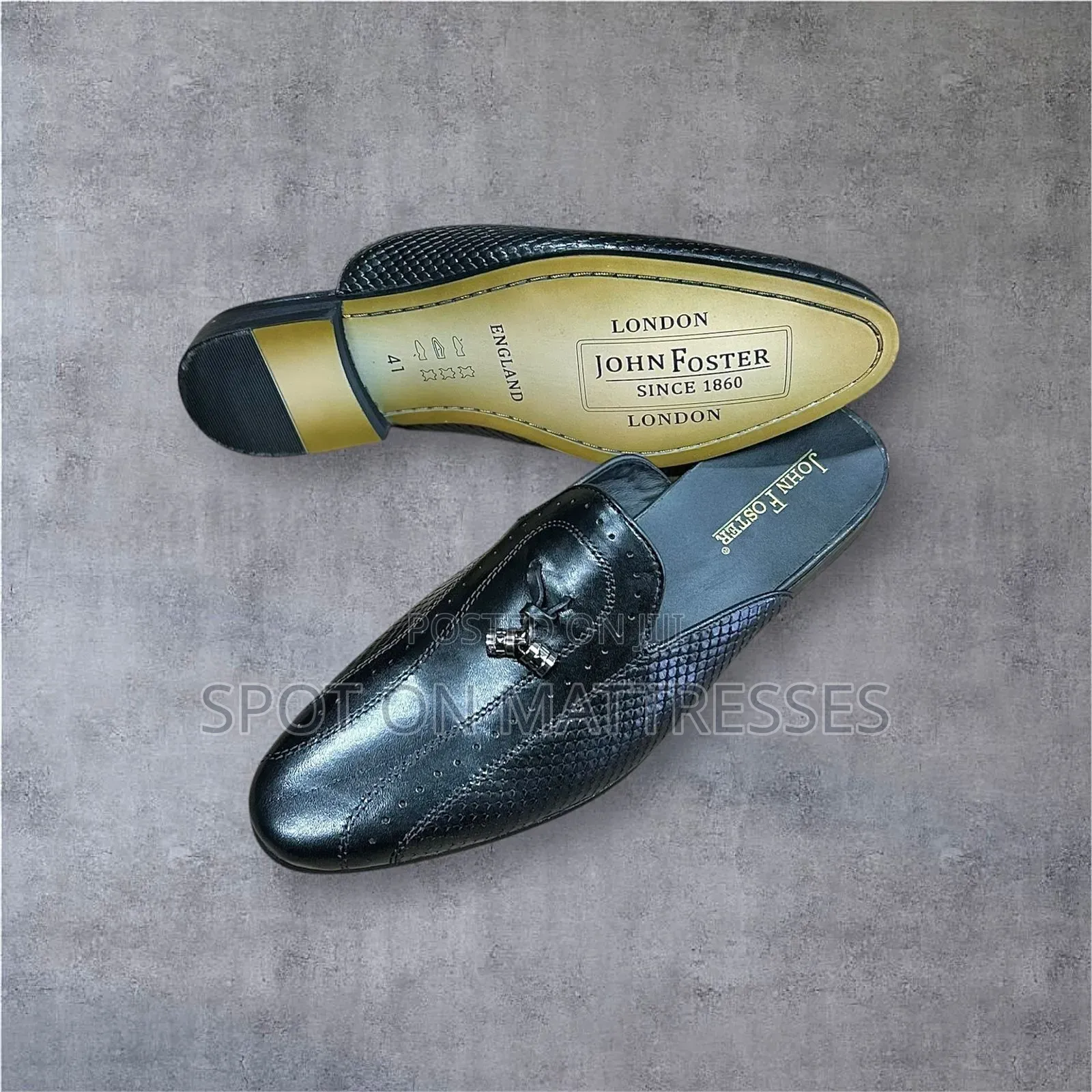 Legit Half-shoes / Mules For Men - John Foster Brand + Free Delivery.
