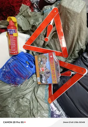 4x Safety Kit With Stainless Steel Towing Rope Cables