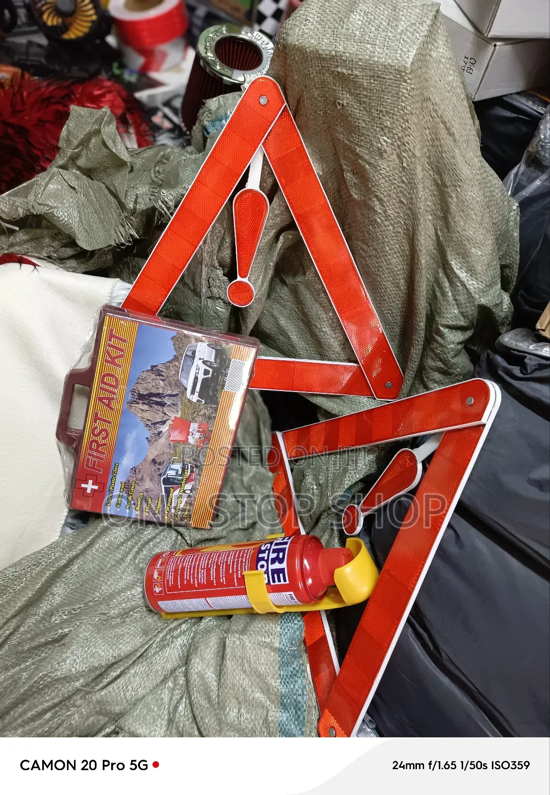 3x Safety Kit With Plastic Life Savers