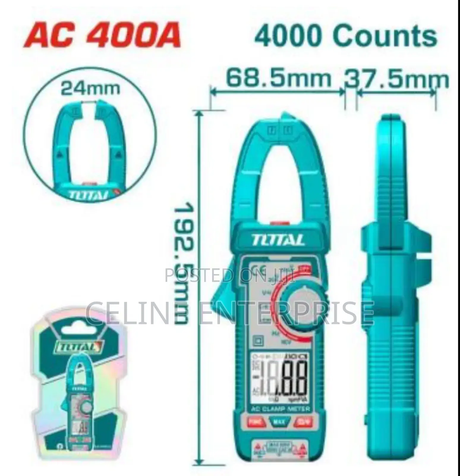Digital Ac Clamp Meter