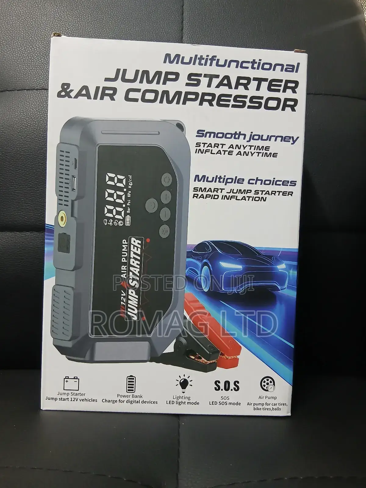 Multifunctional Car Jumpstarter