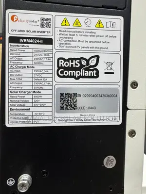 4000kva Felicity Inverter