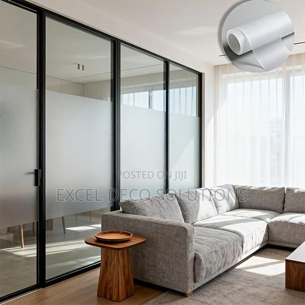 Privacy Frosted Film for Glass Doors – Per Meter