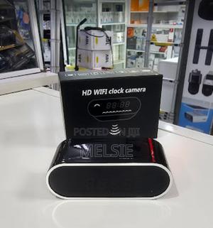 Digital Table Clock Wifi Camera - Motion Detection Instant Alerts - thumbnail 2