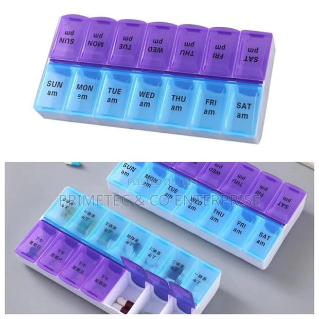 14 Days A.M P.M Pill Organizer/Medicine Box - main view