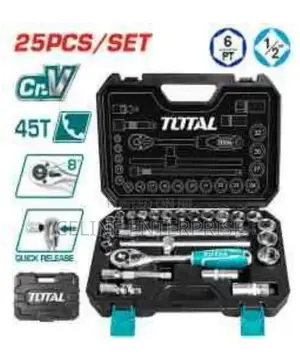 25 PCS 1/2" Socket Set