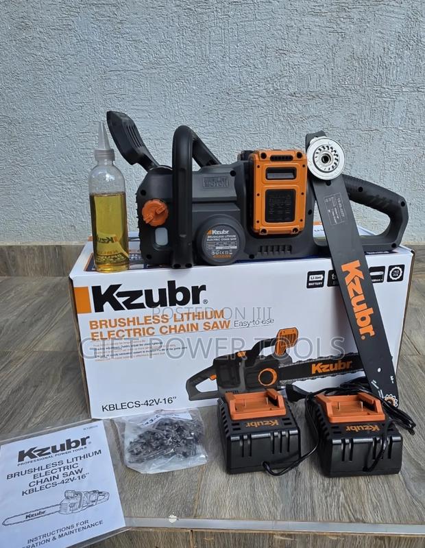 Best Cordless Chain Saw/Battery Chain Saw/Kzubr Cordless Chainsaw