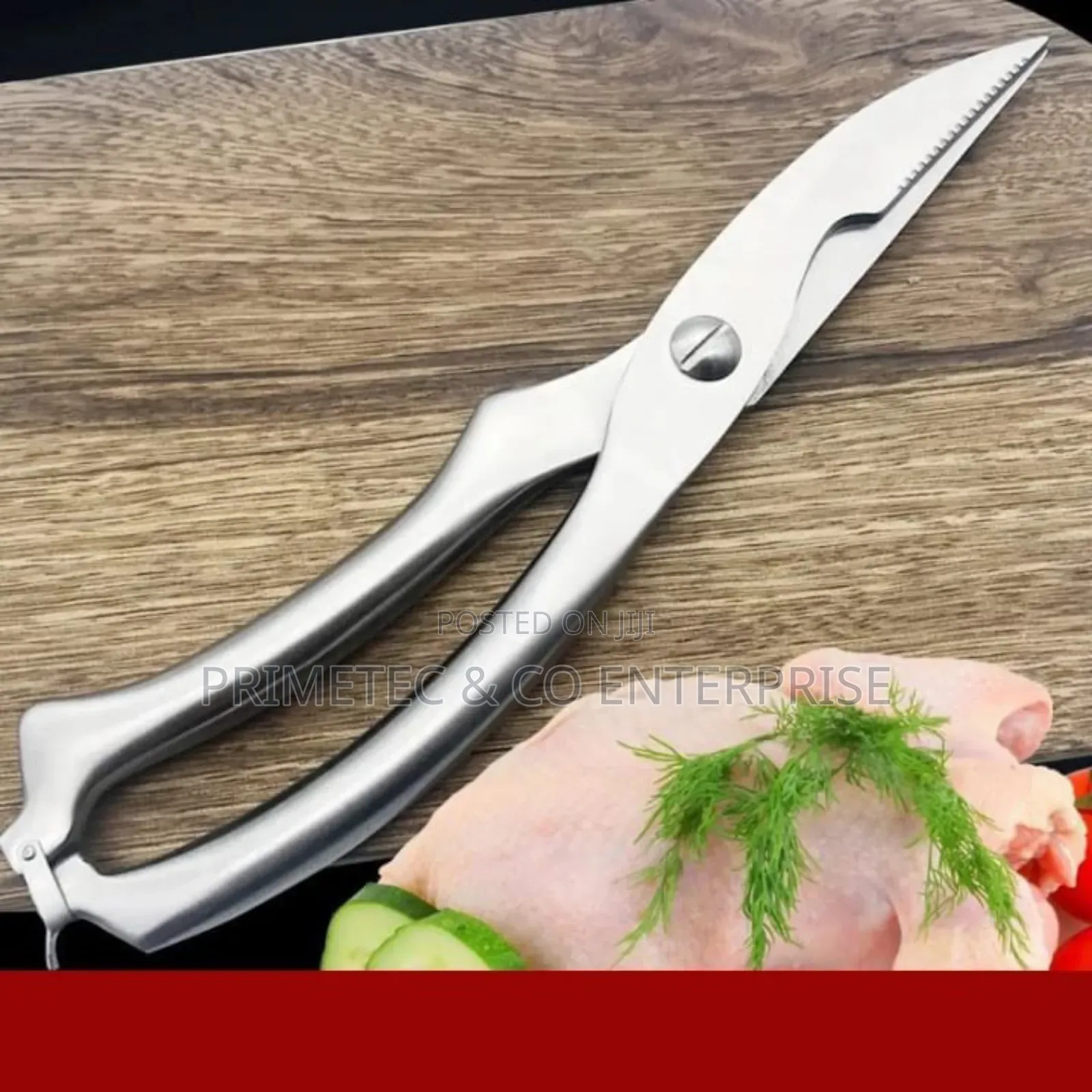 *Multi-Functional Stainless Steel Chicken Bone Scissors