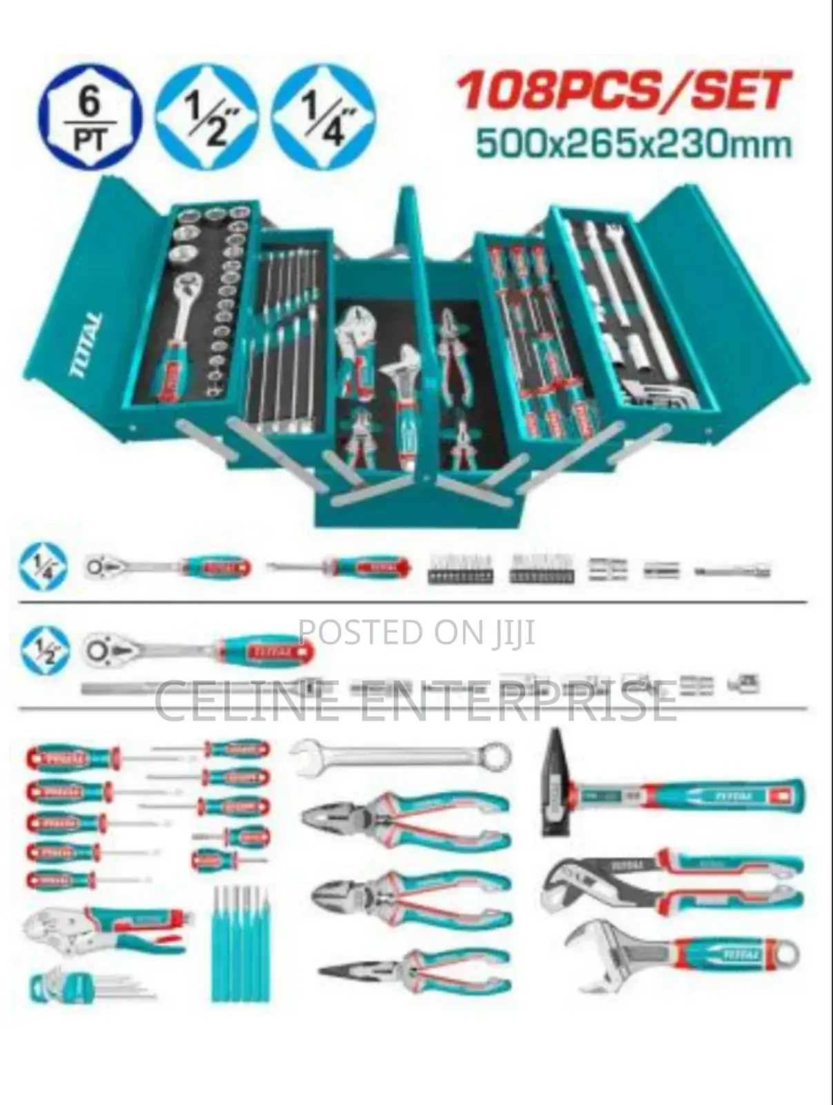 108 PCS Tool Chest