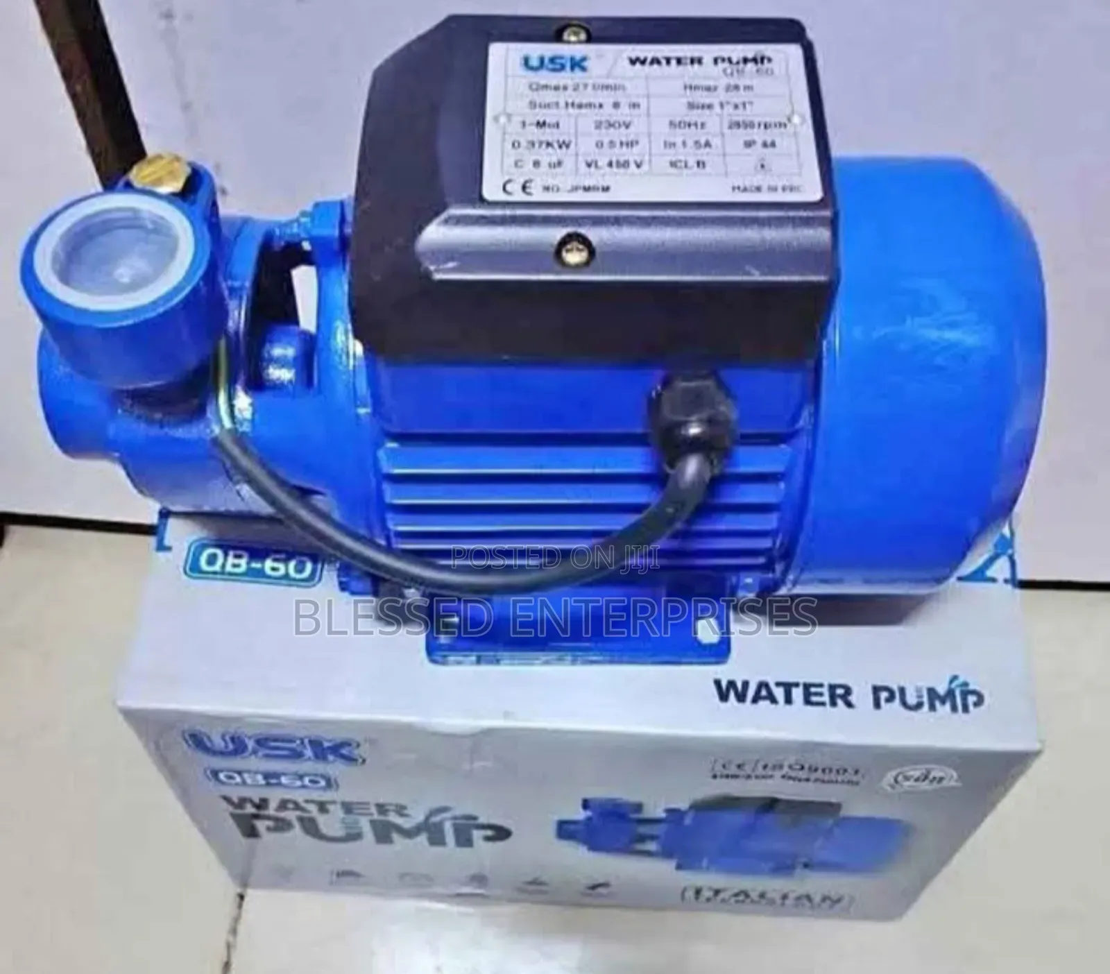 Dc Pump 0.5hp Booster Pump Machine