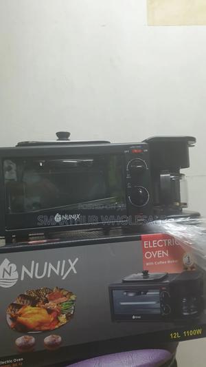 Nunix 3 in 1 Breakfast Maker; Toaster,Oven, Coffee Maker - thumbnail 2