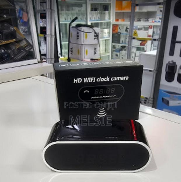 Table Clock Wifi Camera Supports Both Android and Ios - main view