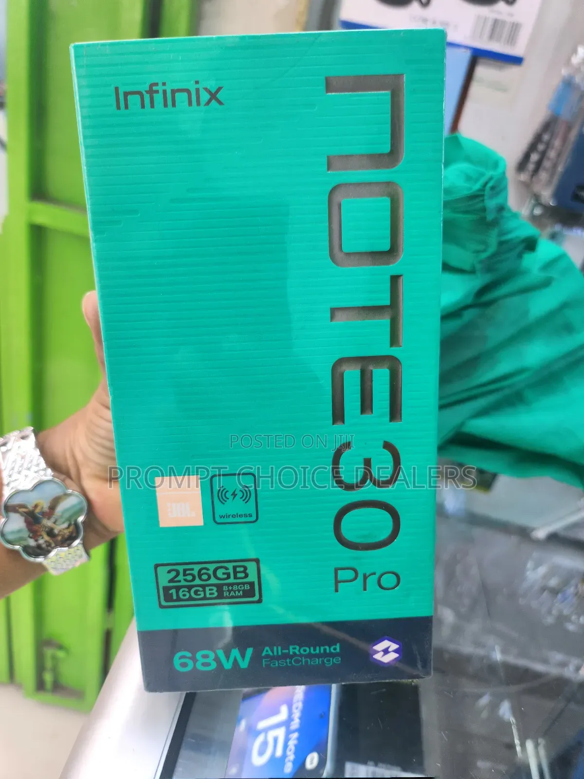 New Infinix Note 30 Pro 256 GB Black