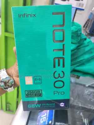 New Infinix Note 30 Pro 256 GB Black