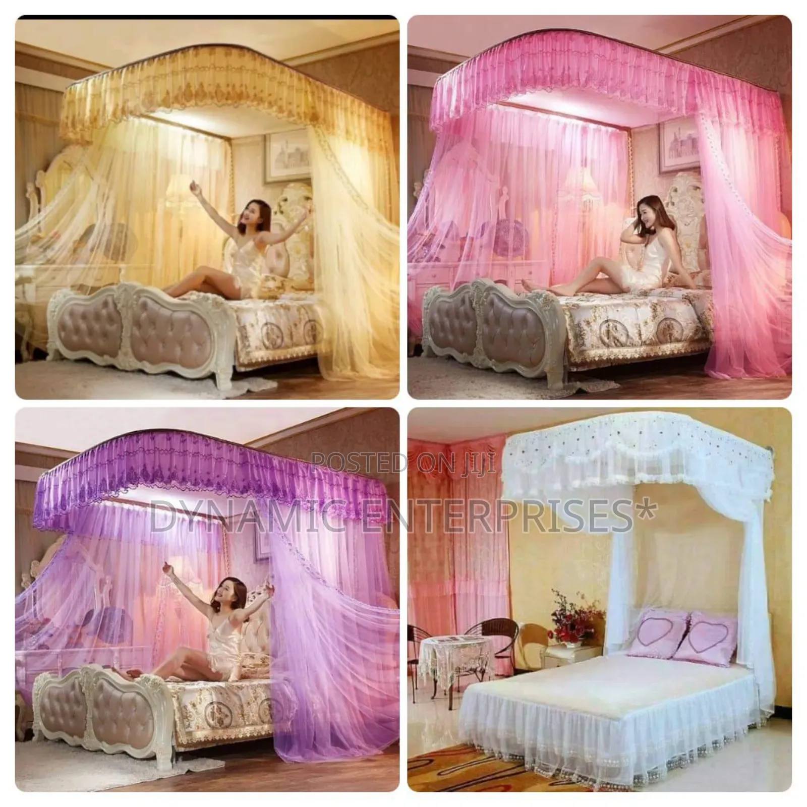 Two Stand Rail Mosquito Net