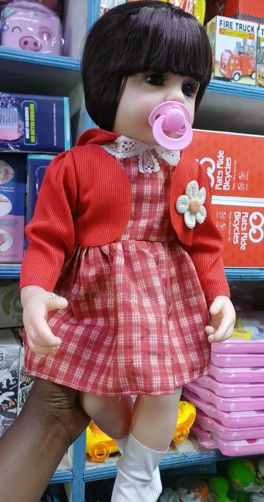 Big White Doll