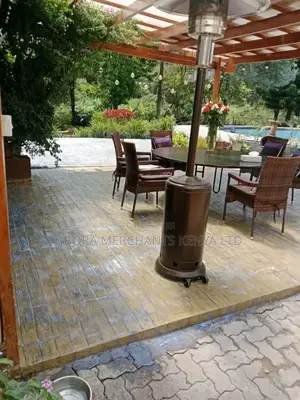 Stamped Concrete for Gazebo Area