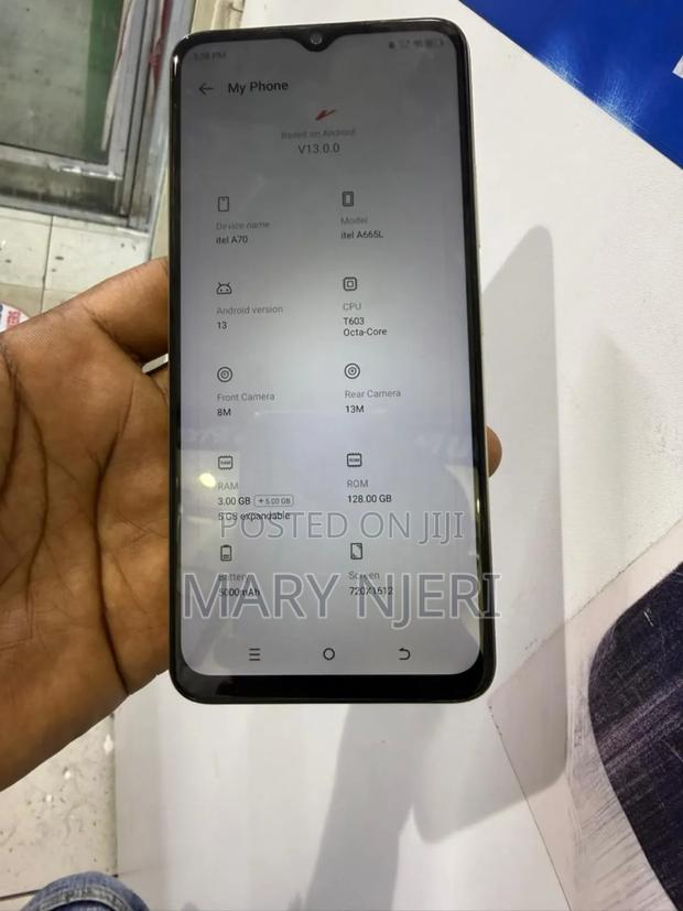 Itel A70 128 GB Gold - thumbnail 3