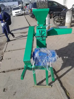 Silage Chopper With an Electric Motor