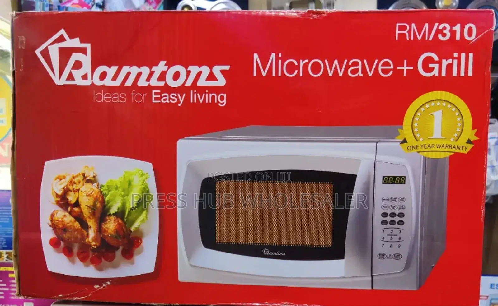 Ramtons Rm/458 20l Digital Microwave. 