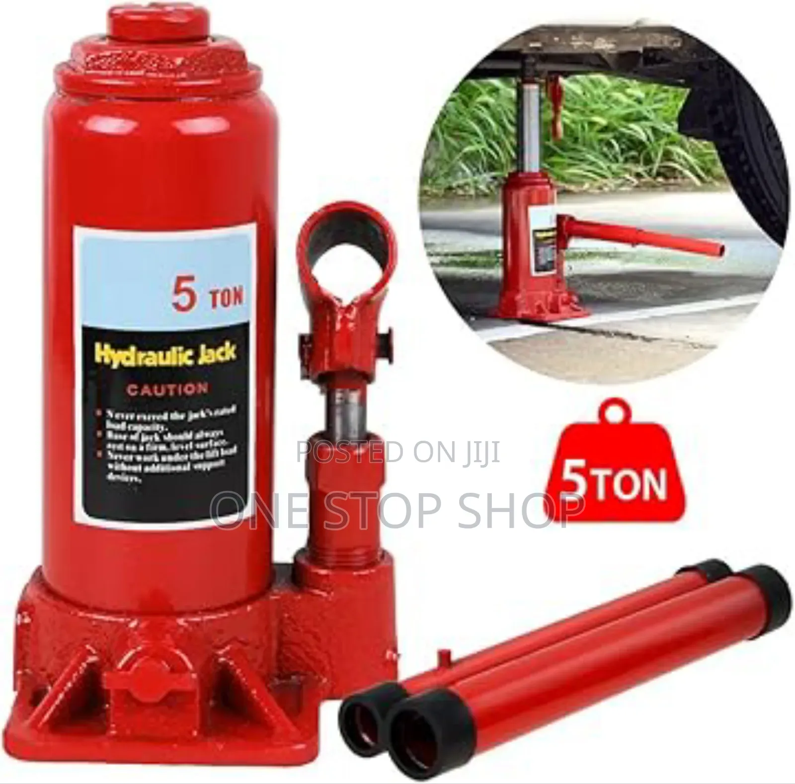 5ton Hydraulic Jack With Lifting Handles