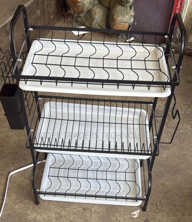 3 Tier Dish Racks for Kitchen Counter, - main view