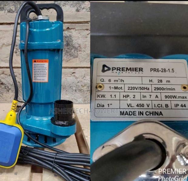 Premier 2 Hp Submersible Water Pump (Model Pr6-28-1.5).