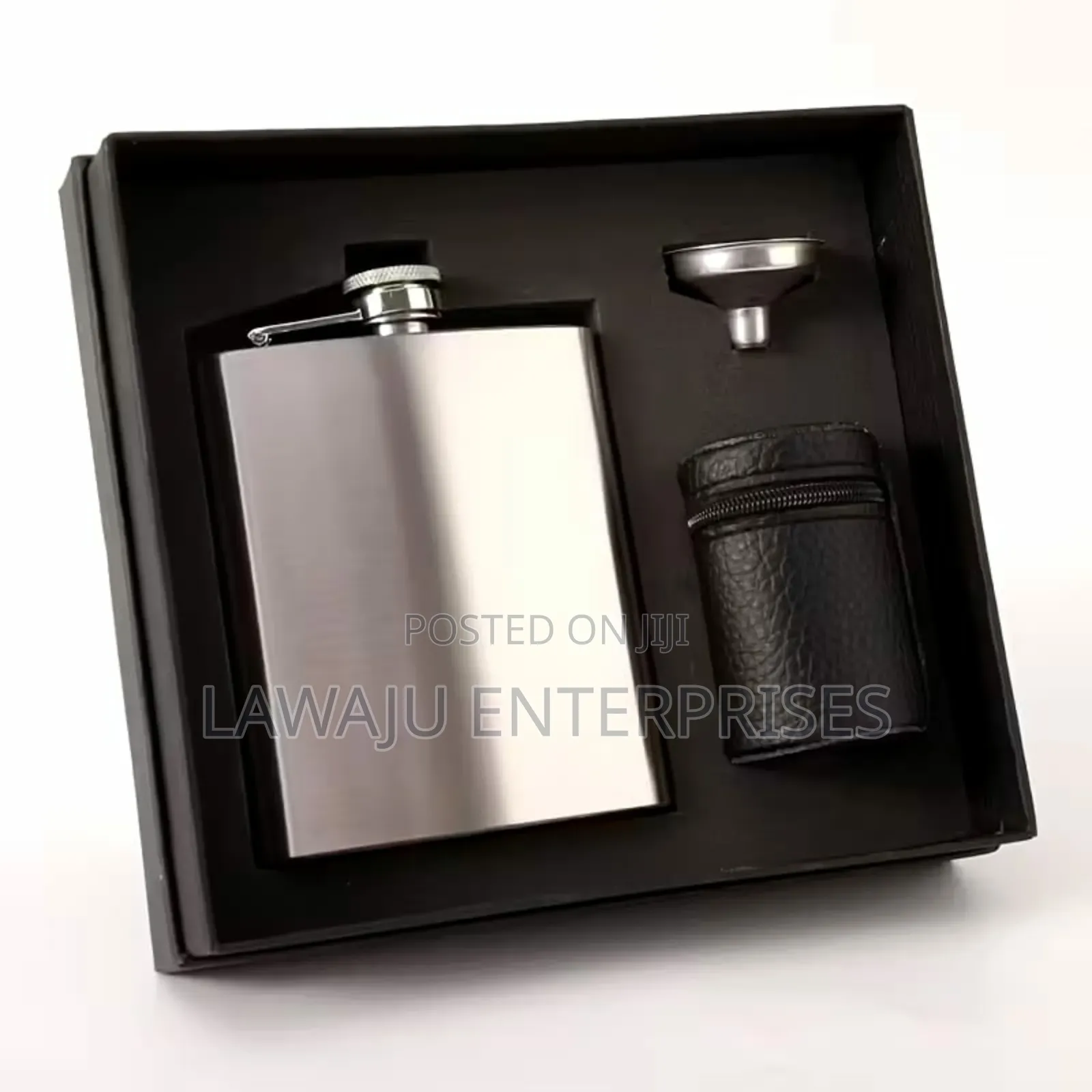 Whiskey Flask/Gift Set