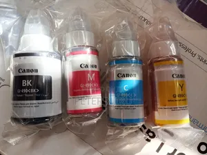 Canon Gi-490 Original 4 Colour Ink Bottles Multipack