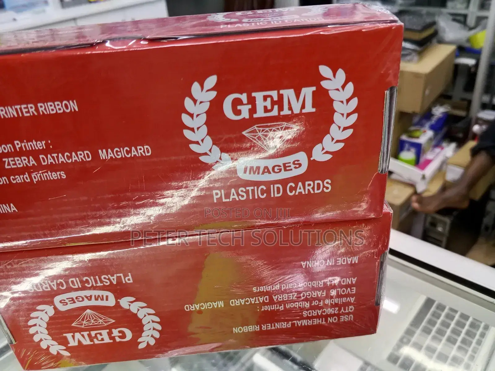 Gem Images Plastic Id Cards For Thermal Printers Original
