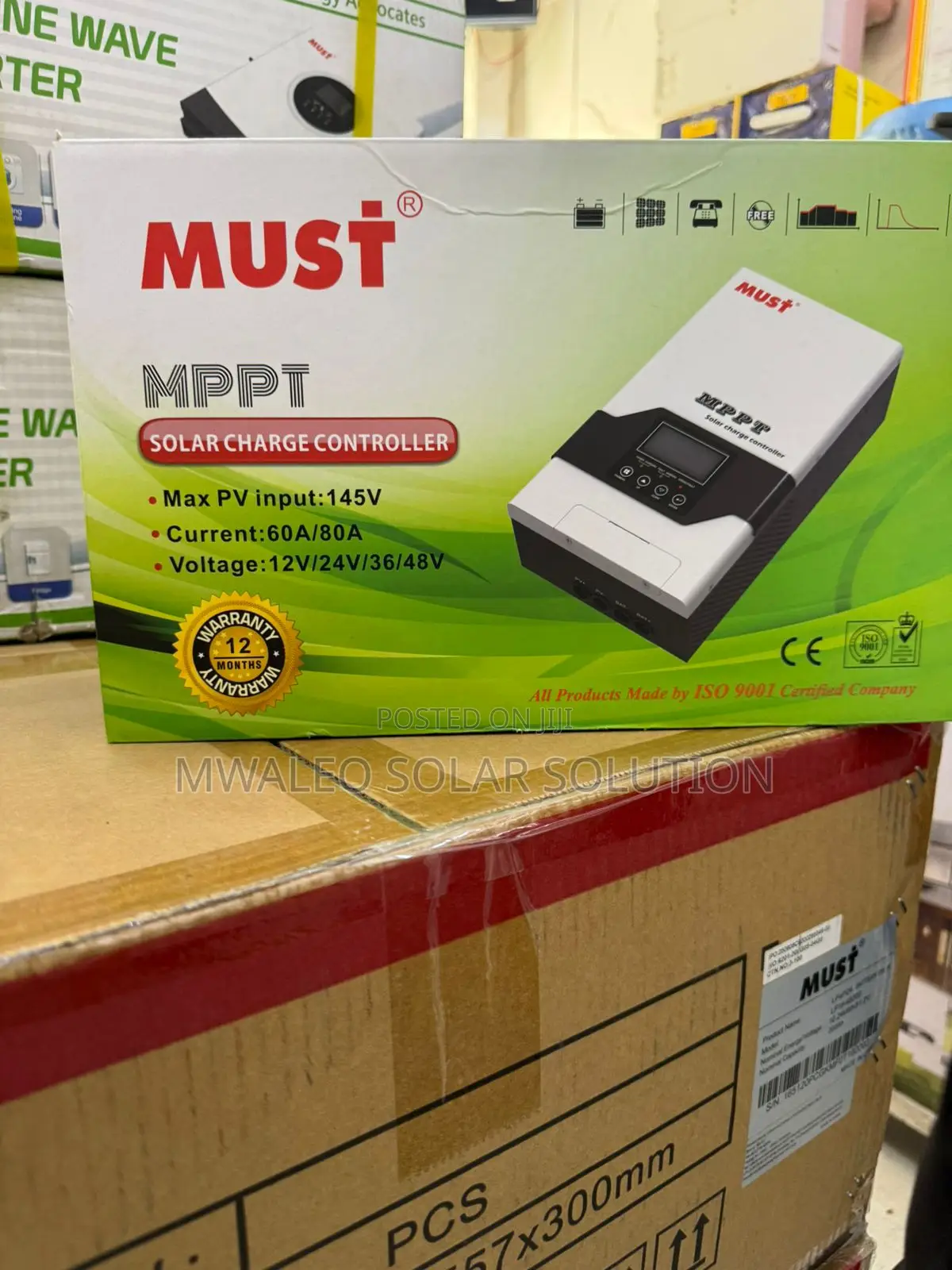 80a MPPT Must Solar Charge Controller