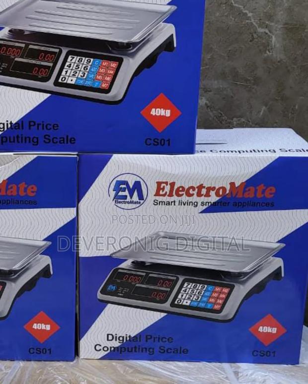 40kgs Electromate Digital Computing Weighting Scale at L - main view