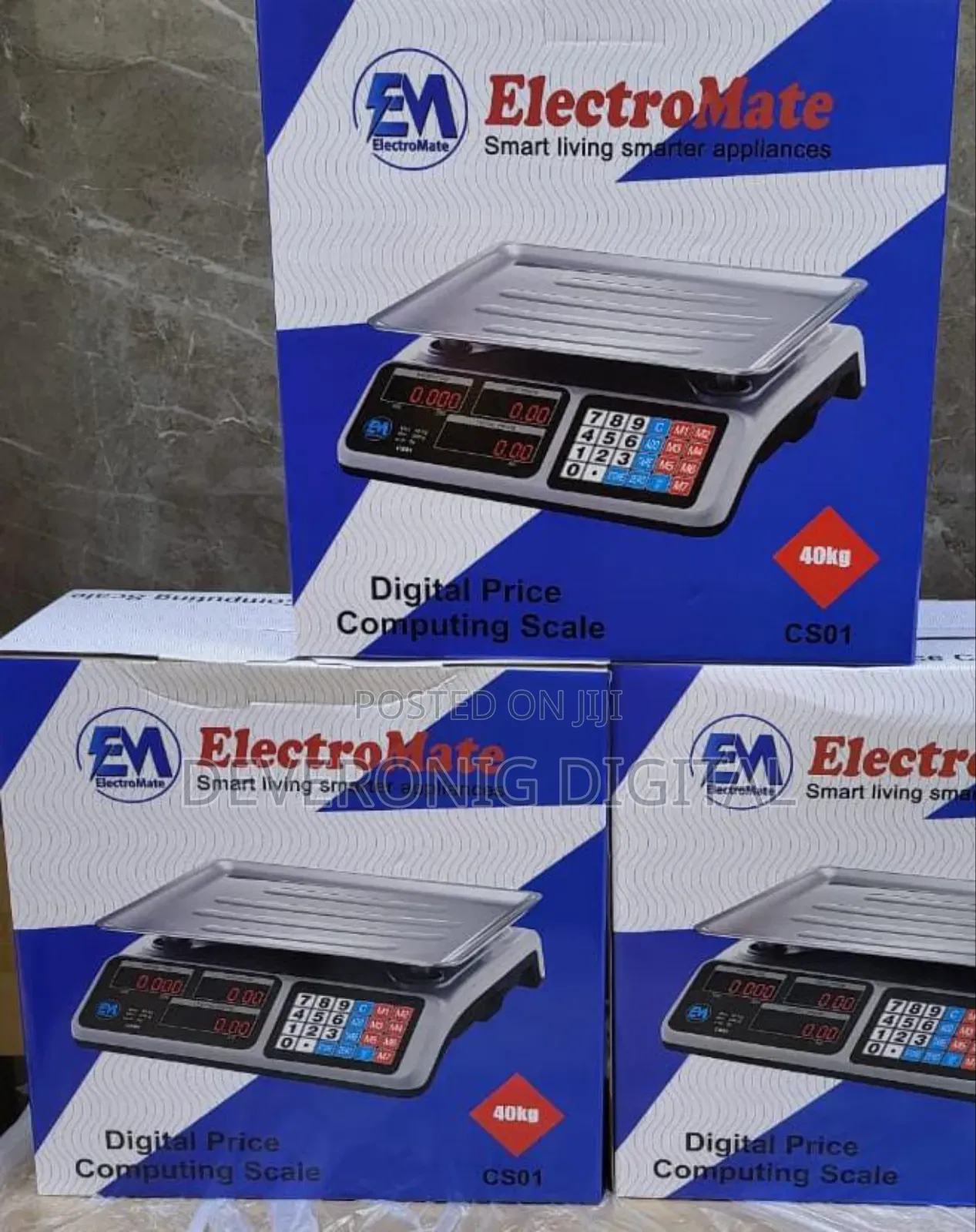 40kgs Electromate Digital Computing Weighting Scale at L